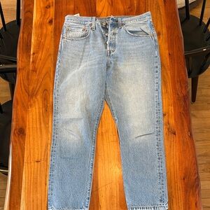 Levi's Light Blue Women's Straight Jeans